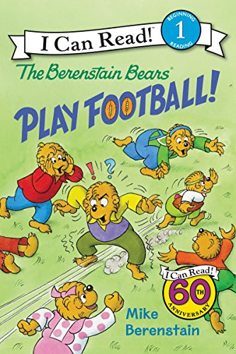 Book Cover The Berenstain Bears Play Football! (I Can Read Level 1)