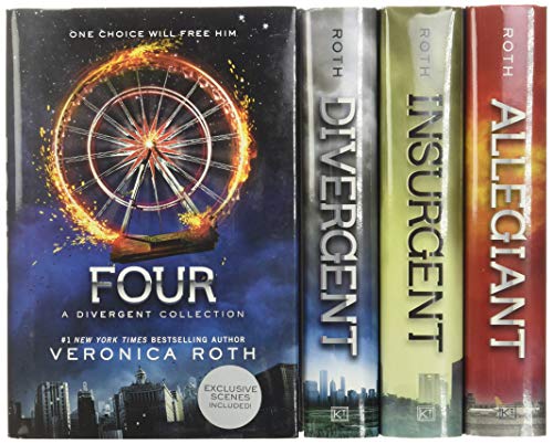 Book Cover Divergent / Insurgent / Allegiant / Four (4 Volumes