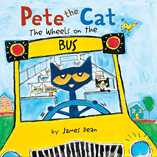 Book Cover Pete the Cat: The Wheels on the Bus Board Book