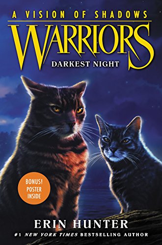 Book Cover Warriors: A Vision of Shadows #4: Darkest Night