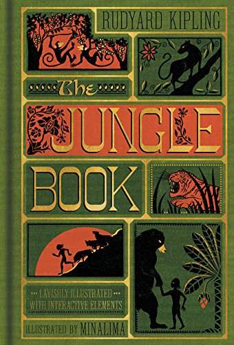 Book Cover The Jungle Book (Illustrated with Interactive Elements)