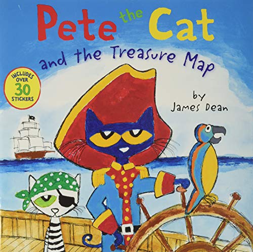 Book Cover Pete the Cat and the Treasure Map