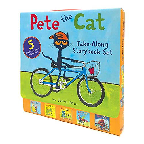 Book Cover Pete the Cat Take-Along Storybook Set: 5-Book 8x8 Set