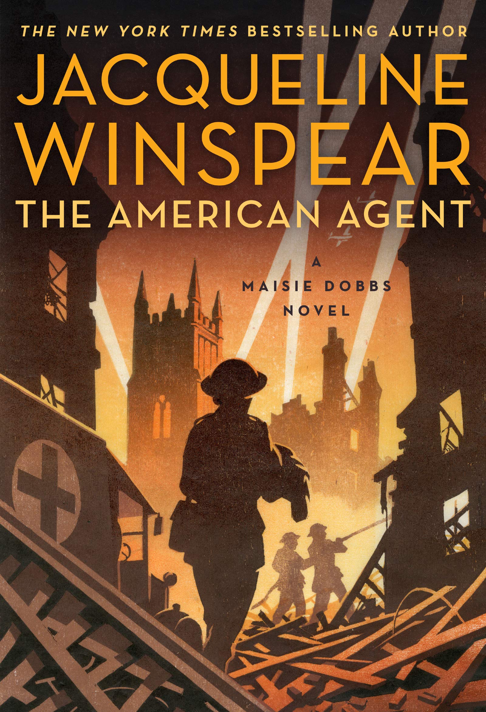 Book Cover The American Agent: A Maisie Dobbs Novel (Maisie Dobbs, 15)