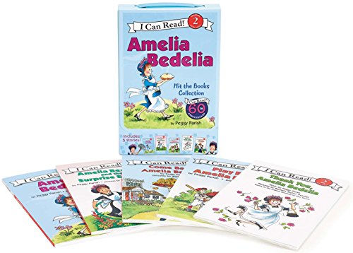 Book Cover Amelia Bedelia I Can Read Box Set #1: Amelia Bedelia Hit the Books (I Can Read Level 2)