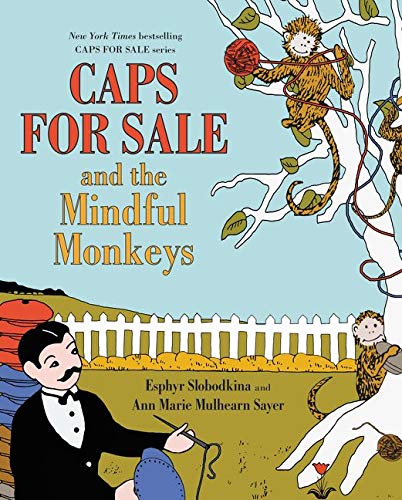 Book Cover Caps for Sale and the Mindful Monkeys