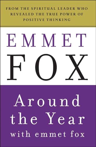 Book Cover Around the Year with Emmet Fox: A Book of Daily Readings