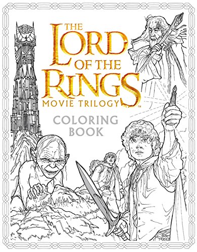 Book Cover The Lord of the Rings Movie Trilogy Coloring Book