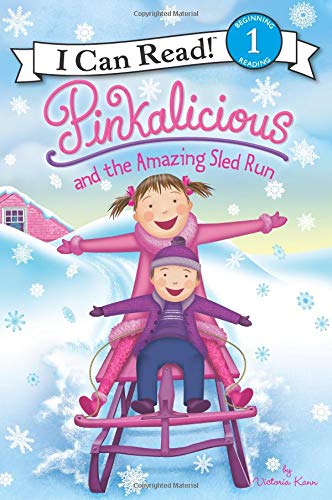 Book Cover Pinkalicious and the Amazing Sled Run (I Can Read Level 1)