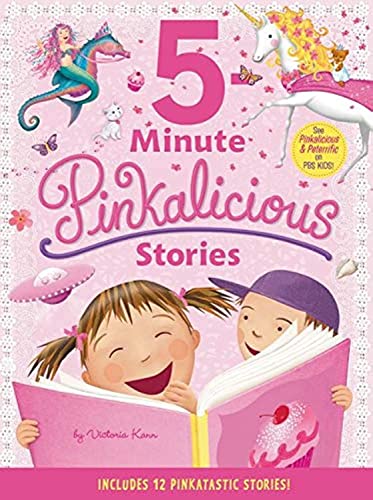 Book Cover Pinkalicious: 5-Minute Pinkalicious Stories: Includes 12 Pinkatastic Stories!