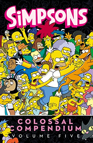Book Cover Simpsons Comics Colossal Compendium: Volume 5