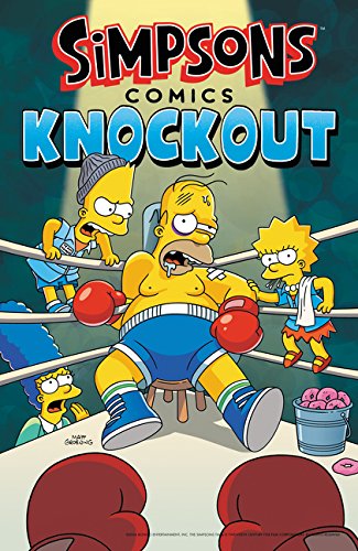 Book Cover Simpsons Comics Knockout