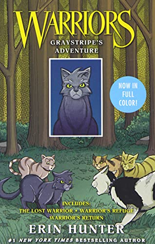 Book Cover Warriors: Graystripe's Adventure: The Lost Warrior, Warrior's Refuge, Warrior's Return (Warriors Manga)