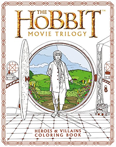 Book Cover The Hobbit Movie Trilogy: Heroes and Villains Coloring Book