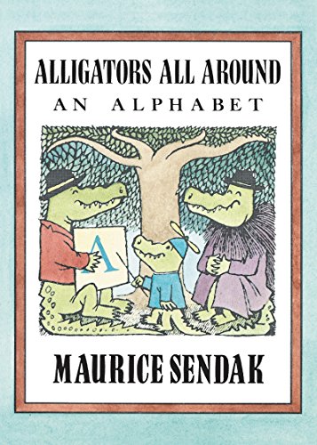 Book Cover Alligators All Around Board Book: An Alphabet