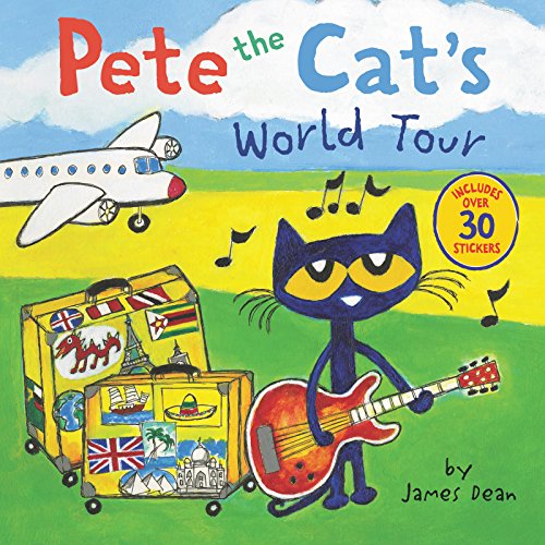 Book Cover Pete the Cat's World Tour