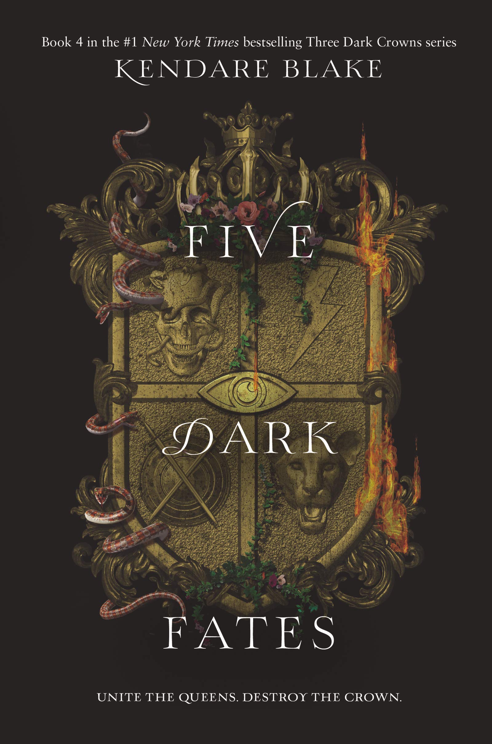 Book Cover Five Dark Fates (Three Dark Crowns, 4)