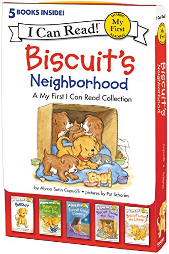 Book Cover Biscuit's Neighborhood: 5 Fun-Filled Stories in 1 Box! (My First I Can Read)
