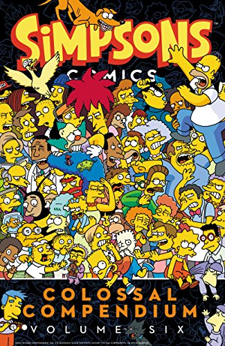 Book Cover Simpsons Comics Colossal Compendium Volume 6
