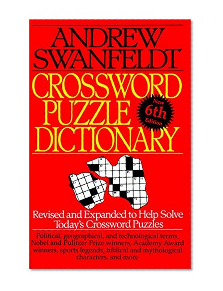 Book Cover Crossword Puzzle Dictionary: Sixth Edition