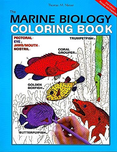 Book Cover The Marine Biology Coloring Book, Second Edition