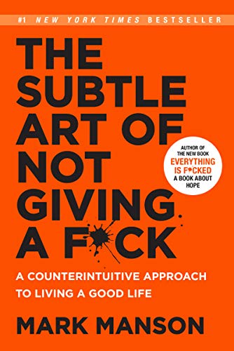 Book Cover The Subtle Art of Not Giving a F*ck (Smiths UK): A Counterintuitive Approach to Living a Good Life