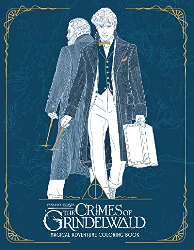 Book Cover Fantastic Beasts: The Crimes of Grindelwald: Magical Adventure Coloring Book