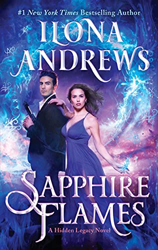 Book Cover Sapphire Flames: A Hidden Legacy Novel (Hidden Legacy, 4)