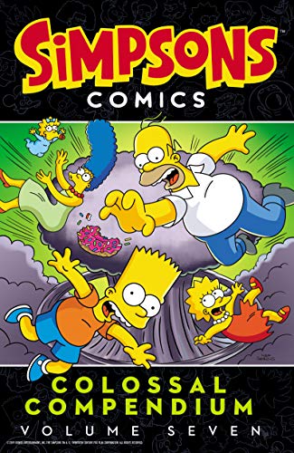 Book Cover Simpsons Comics Colossal Compendium: Volume 7