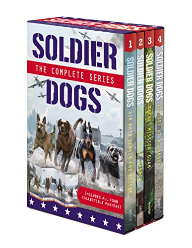 Book Cover Soldier Dogs 4-Book Box Set: Books 1-4
