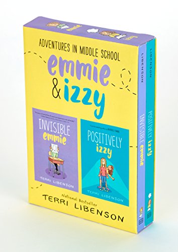 Book Cover Adventures in Middle School 2-Book Box Set: Invisible Emmie and Positively Izzy (Emmie & Friends)