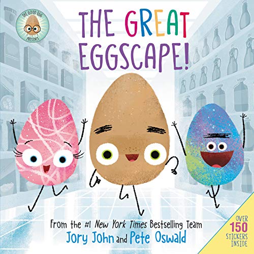 Book Cover The Good Egg Presents: The Great Eggscape!: Over 150 Stickers Inside (The Food Group)