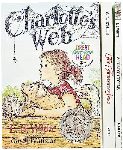 Book Cover E. B. White Box Set: 3 Classic Favorites: Charlotte's Web, Stuart Little, The Trumpet of the Swan