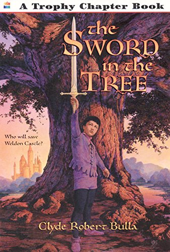 Book Cover The Sword in the Tree (Trophy Chapter Book)