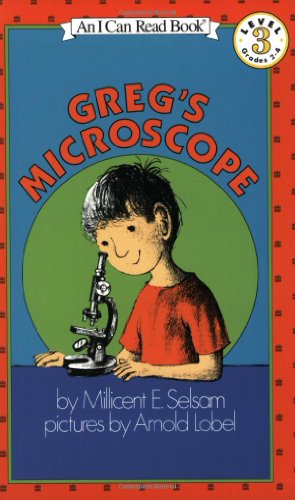 Book Cover Greg's Microscope (I Can Read Level 3)