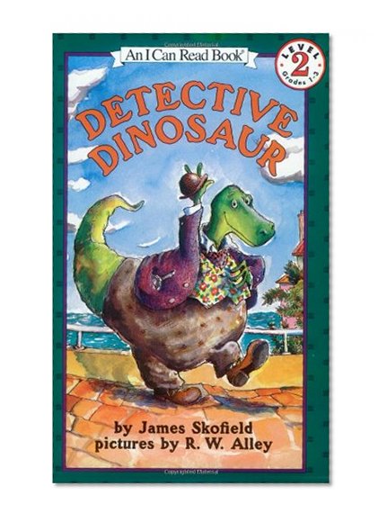 Book Cover Detective Dinosaur (I Can Read Level 2)