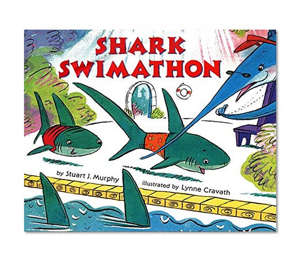 Book Cover Shark Swimathon (MathStart 3)