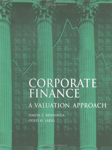 Corporate Finance: A Valuation Approach