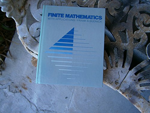 Book Cover Finite Mathematics: With Applications