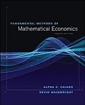 Book Cover Fundamental Methods of Mathematical Economics