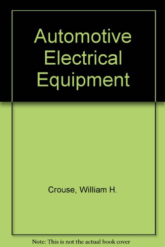 Automotive Electrical Equipment (McGraw-Hill automotive technology series)