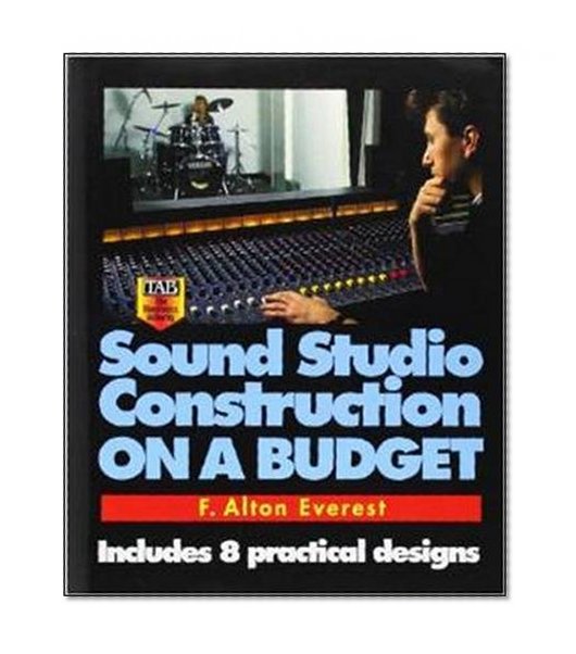 Book Cover Sound Studio Construction on a Budget (Electronics)