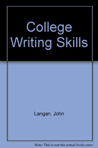 College writing skills, with readings