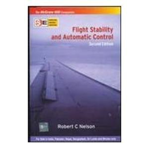 Book Cover Flight Stability and Automatic Control: Instructors Manual. 2nd Ed