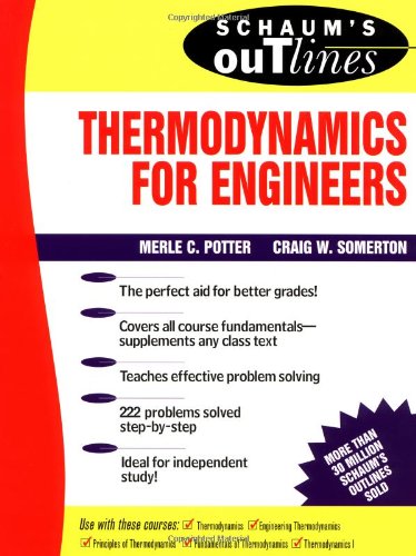 Schaum Engineering Thermodynamics (Schaum's Outlines)