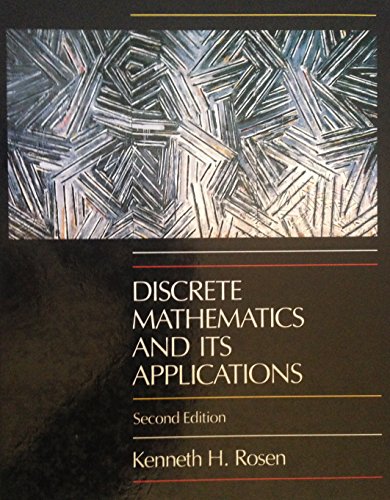 Discrete Mathematics and Its Applications