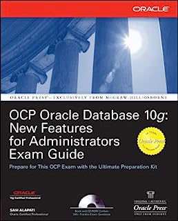 Book Cover OCP ORACLE DATABASE 10G