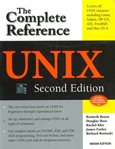 UNIX: The Complete Reference, Second Edition (Complete Reference Series) [Paperback]