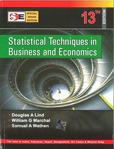 Statistical Techniques in Business and Economics - 13th Edition
