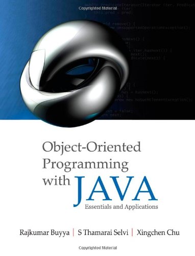 Book Cover Object Oriented Programming with Java: Essentials and Applications